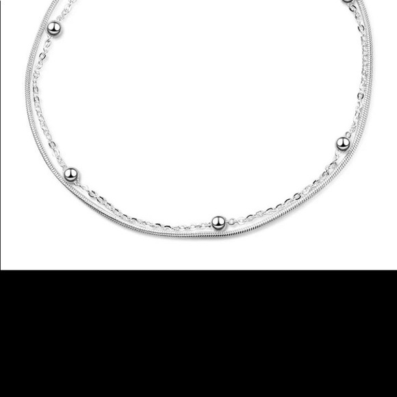 925 sterling silver anklet - Picture 4 of 4